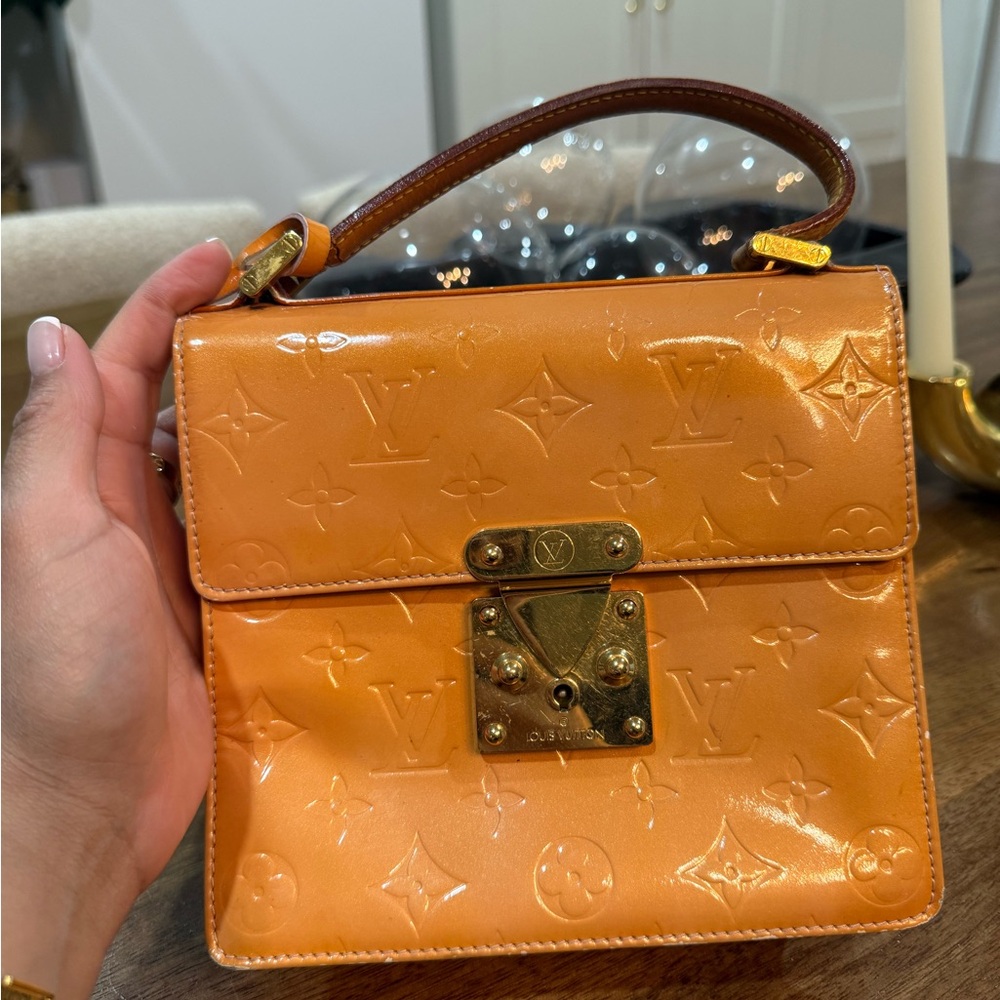 Louis Vuitton Orange Monogram Bag